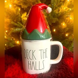 Deck the Halls Mug by Rae Dunn